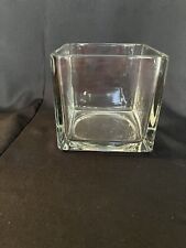 Floral clear cube for sale  Princeton
