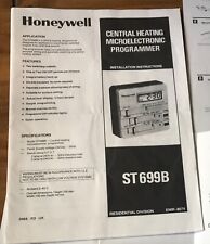 Honeywell st699b central for sale  ST. NEOTS