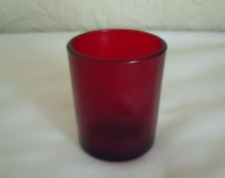Red glass tea for sale  Shipping to Ireland