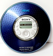 CD player/rádio portátil Sony AM FM TV weather walkman D-NF420 Atrac3Plus MP3 comprar usado  Enviando para Brazil