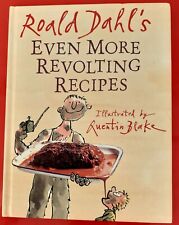 Signed Quentin Blake 'Roald Dahl's Even More Revolting Recipes' 1st Ed HB Book for sale  WEYMOUTH