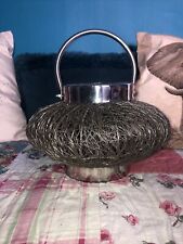 Silver meshed wire for sale  STOWMARKET