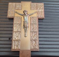 Altes kruzifix wandkreuz gebraucht kaufen  Wadersloh