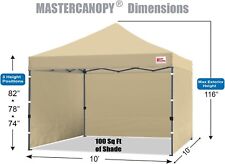 Mastercanopy 10x10ft heavy for sale  TODMORDEN