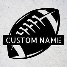 Personalized american football for sale  Shipping to Ireland