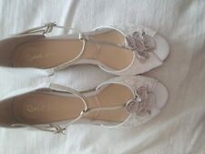 Ivory wedding shoes for sale  WEST BROMWICH