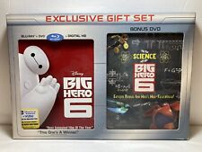 Usado, Disney Big Hero 6 & Science Of Big Hero 6 Blu-ray DVD conjunto de presente exclusivo comprar usado  Enviando para Brazil