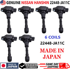 GENUINE NISSAN x6 Ignition Coils For 2007-2017 Nissan & Infiniti V6, 22448-JA11C for sale  Shipping to South Africa