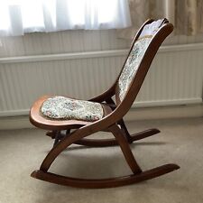 Folding antique rocking for sale  COULSDON