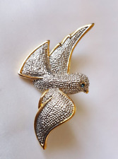 Brooch dove bird for sale  HOUGHTON LE SPRING