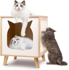 Wooden cat house for sale  SALFORD