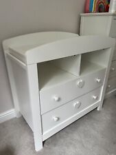 Mothercare Padstow Baby Changing Unit Table With Drawers (with optional hearts) for sale  KNUTSFORD
