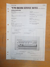 Roland 909 service for sale  LONDON