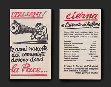 Armi pace comunismo. usato  Bologna