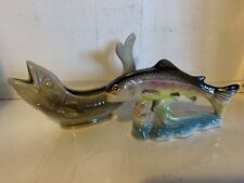 Vintage porcelain fish for sale  BEVERLEY
