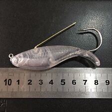 10PCS Unpainted Crankbait Fishing Lure Body 3 1/3 Inch 3/4 OZ Blank lure E285 for sale  Shipping to South Africa
