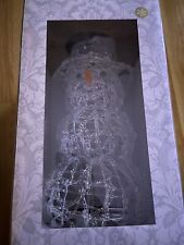 Snowman christmas decoration for sale  LONDON