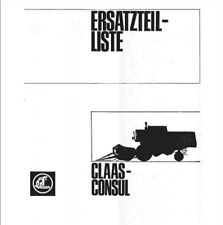 Catálogo de peças Claas Consul comprar usado  Enviando para Brazil