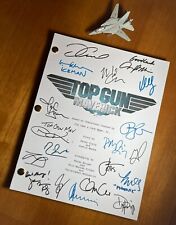 Top Gun: Maverick Script Elenco-Assinado-Reimpressões de Autógrafo- 169 Páginas comprar usado  Enviando para Brazil