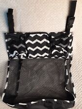 Thirty-One Hanging Organizer, Black and White Chevron NICE for sale  Shipping to South Africa