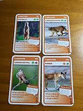 Woolworths Super Animals ( Carnivore )🏆#121,122,123,124 - 4 CARDS🏆FREE POST for sale  Shipping to South Africa