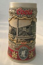 1988 beer ceramic coors stein for sale  Ocala