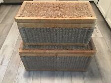 Wicker woven storage for sale  Steger