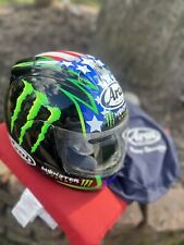 Casco completo vintage Arai Corsair-V Hopkins Monster Energy con bolsa OEM (L) segunda mano  Embacar hacia Argentina