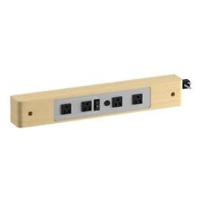 KOHLER K-99681-1WR Side-Mount Electrical Outlets In Natural Maple For Vanities, used for sale  Shipping to South Africa