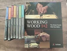 Working Wood 1 & 2: The Artisan Course with Paul Sellers - Brochura e 7 DVDs comprar usado  Enviando para Brazil