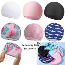 Boné de natação para crianças chapéu de piscina crianças menino menina desenho animado design engraçado capa de orelha comprar usado  Enviando para Brazil