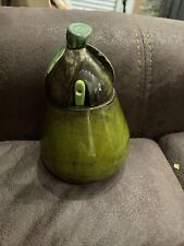 Ceramic green pear for sale  Walters