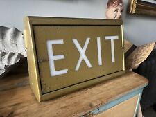 Illuminated sign exit for sale  SEAVIEW