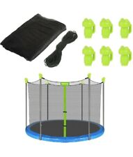Trampoline Net Replacement Safety Enclosure Net Adjustable Straps 6 Pole 12 foot for sale  Shipping to South Africa