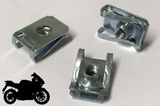 Usado, 10x M6 6mm Ducati Honda Kawasaki Yamaha Carenagem Spire Clip Speed Clips Porca comprar usado  Enviando para Brazil