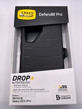 Usado, OtterBox Defender Series Pro Capa Com Coldre Para Samsung Galaxy S23 Ultra -Preta comprar usado  Enviando para Brazil