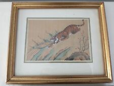 Framed vintage tiger for sale  NEWPORT