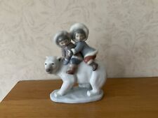Lladro figurine eskimo for sale  WIGSTON