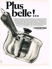 Publicite 1969 lagostina d'occasion  Le Luc