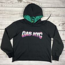 Moletom Gas NYC preto com capuz em gás We Trust Nascar #24 streetwear hip hop GG, usado comprar usado  Enviando para Brazil