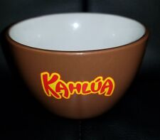 Caneca xícara de café tigela Kahlua licor marrom cerâmica sem alças sopa de cereais álcool  comprar usado  Enviando para Brazil