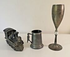 Bundle vintage pewter for sale  Shipping to Ireland