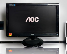 Monitor LCD AOC 2036S (TFT20W90PS) 20" Widescreen 1600 x 900 60Hz Testado Funciona, usado comprar usado  Enviando para Brazil
