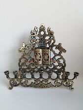 Vtg brass hanukkah for sale  HOUNSLOW