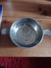 Pewter quaich drinking for sale  IRVINE