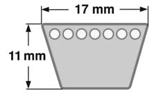 Keilriemen profil länge gebraucht kaufen  Brake