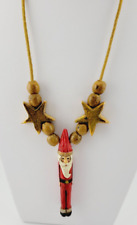 Christmas necklace primitive for sale  Bay City