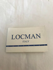 Locman italy certificato usato  Asti