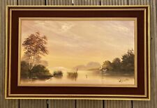 Original framed oil for sale  HARLOW