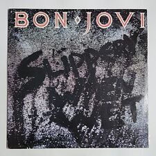BON JOVI - 'Slippery When Wet' 12" disco de vinil LP 1986 AGOSTO. PRENSAGEM, MERCÚRIO comprar usado  Enviando para Brazil